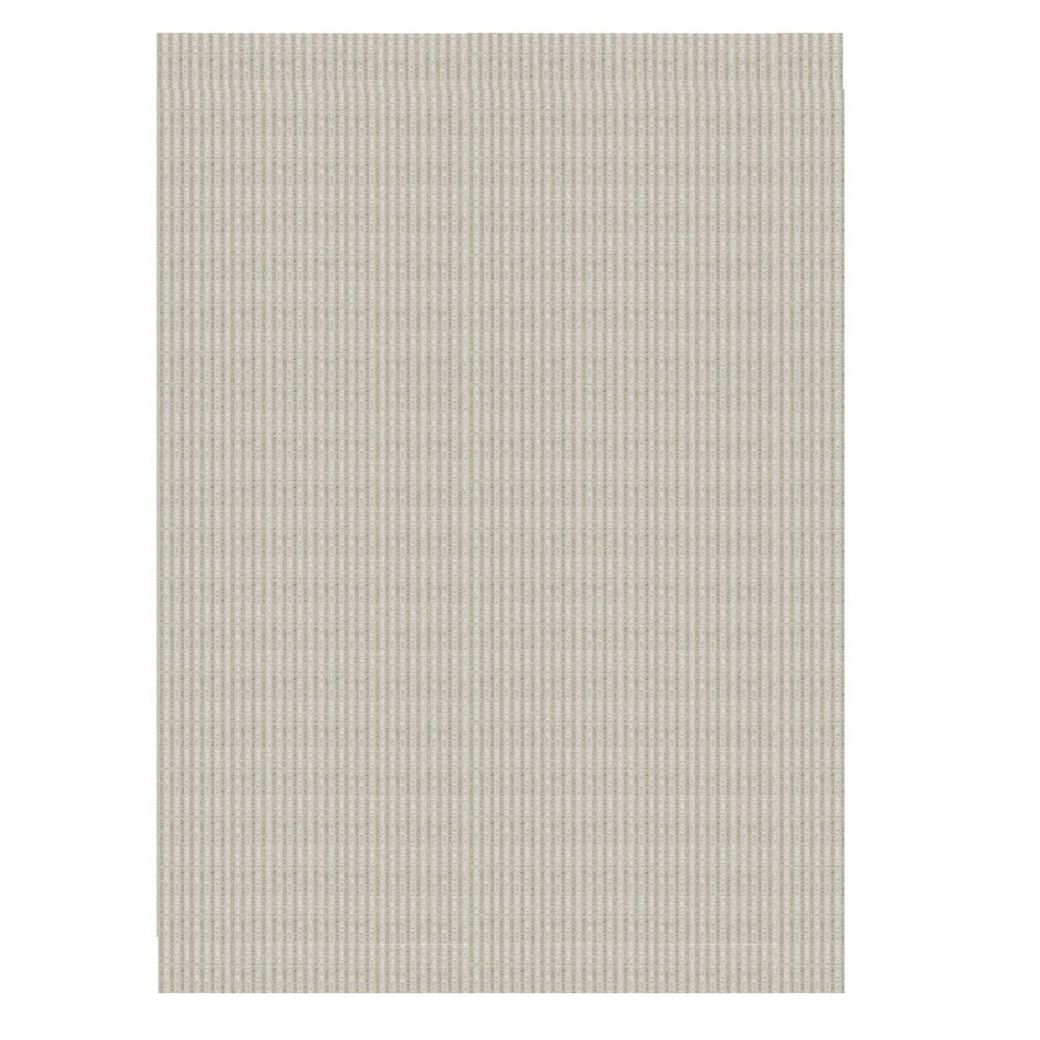 Woodnotes - Railway rug, stone/white - Skandium London