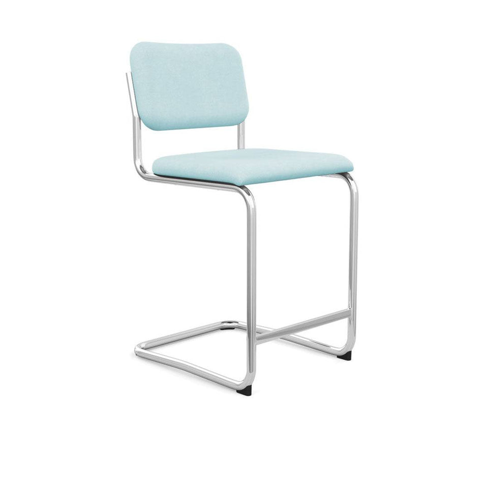 Cesca™ Counter Stool with Upholstered Seat & Back | Knoll | Skandium London