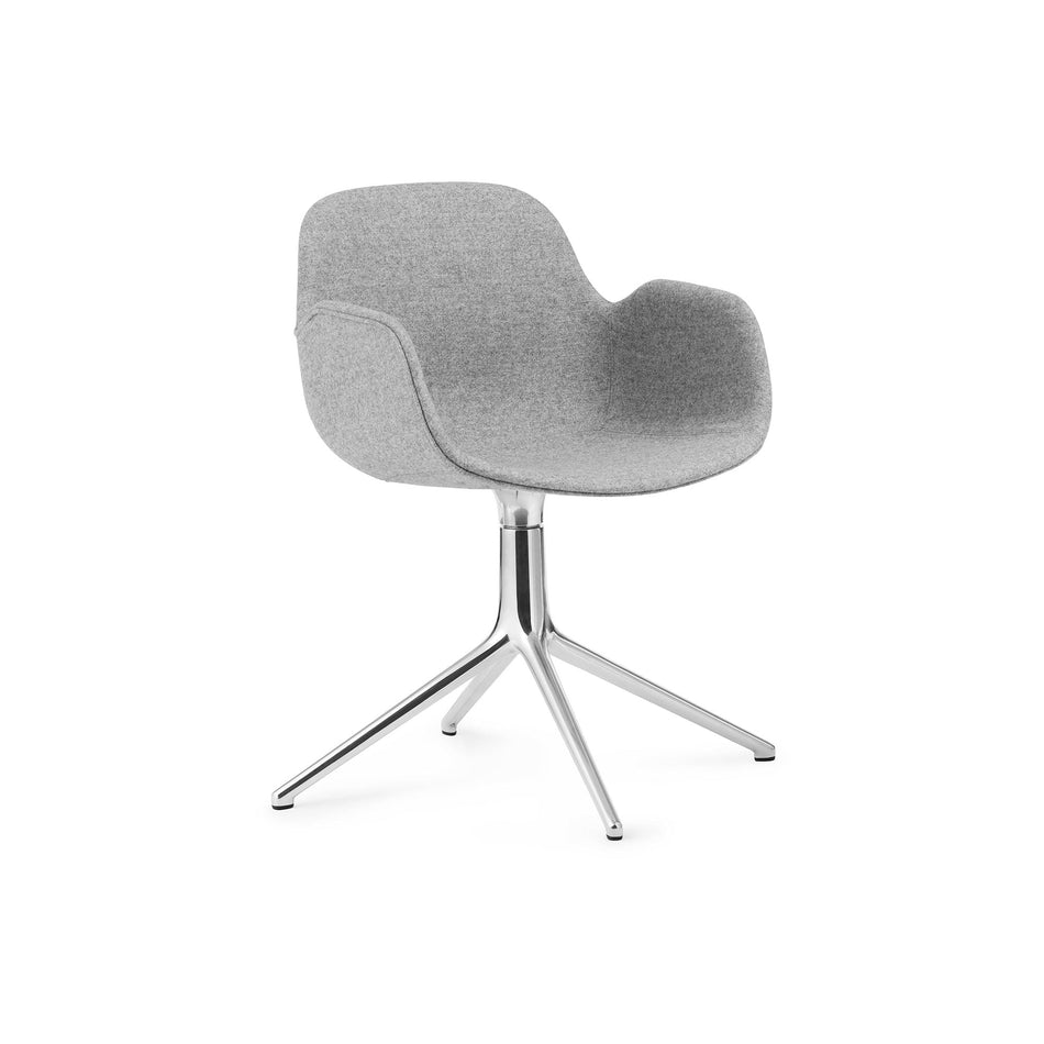 Form Armchair Swivel - 4 Legs - Full Upholstery