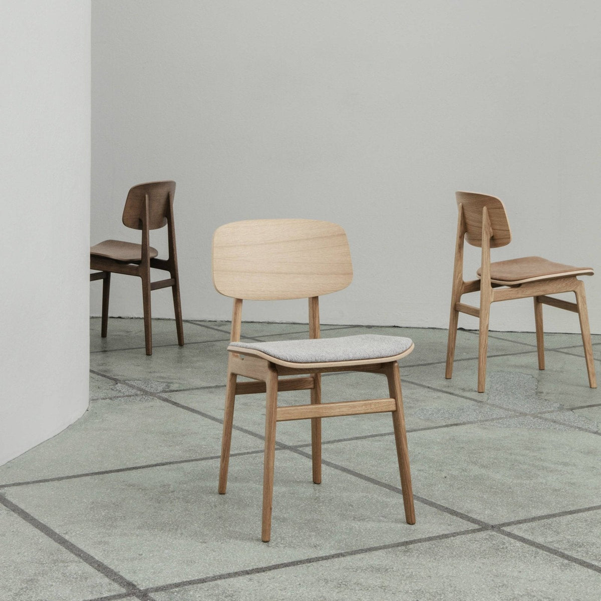 NORR11 - NY11 dining chair - upholstered - Skandium London