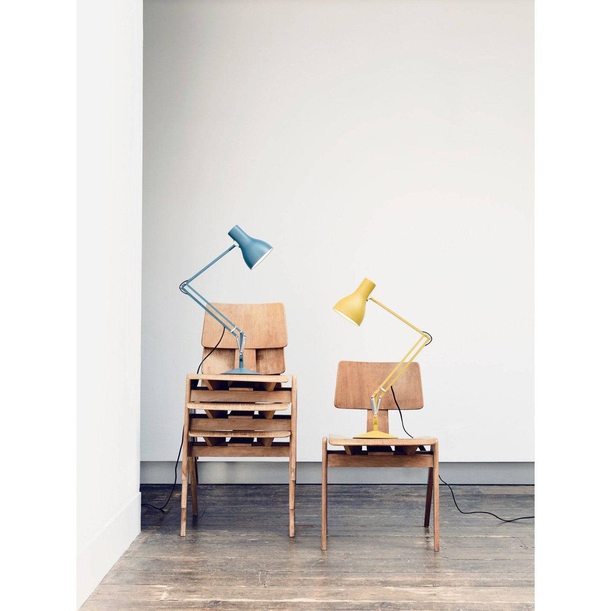 Anglepoise - Type 75 Desk Lamp - Margaret Howell Edition - Saxon Blue - Skandium London