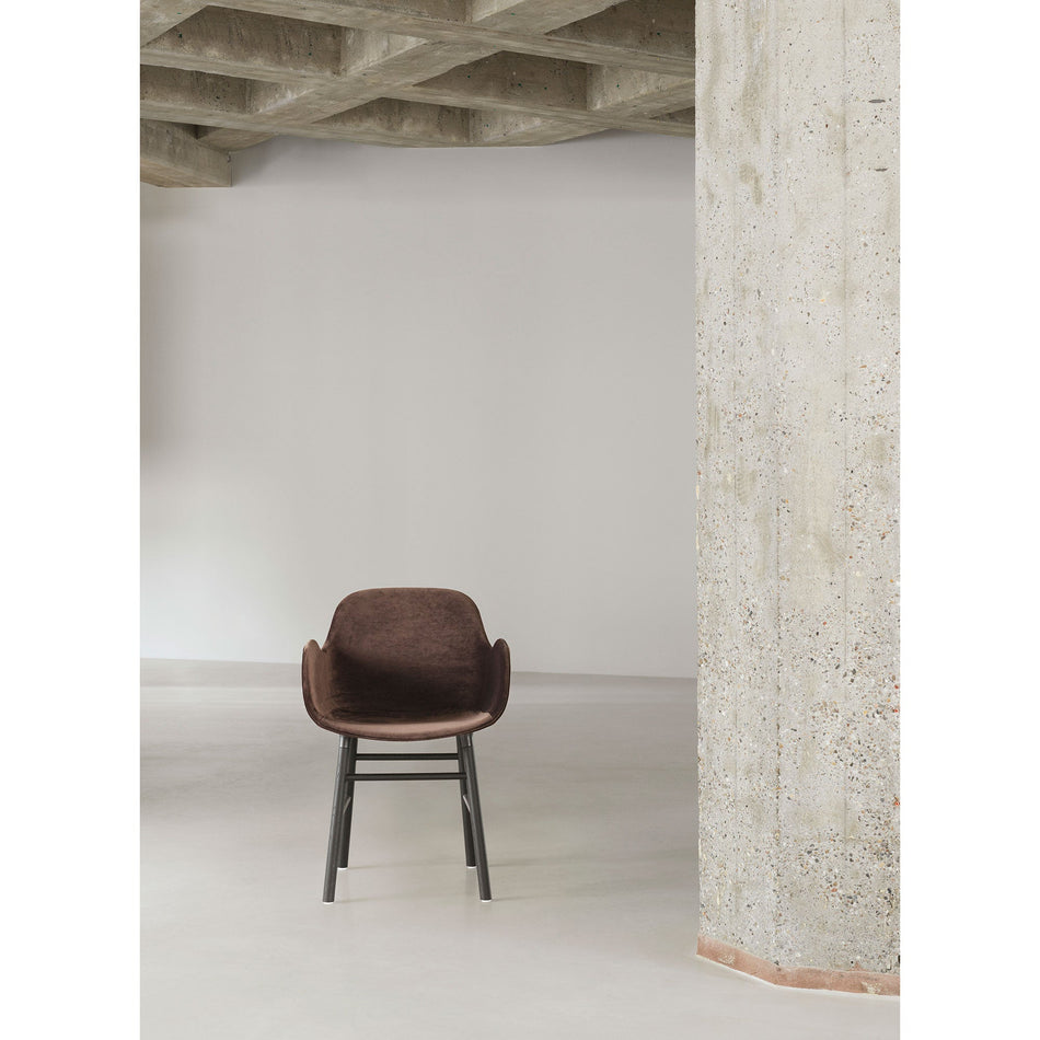 Form Armchair Wood - Full Upholstery