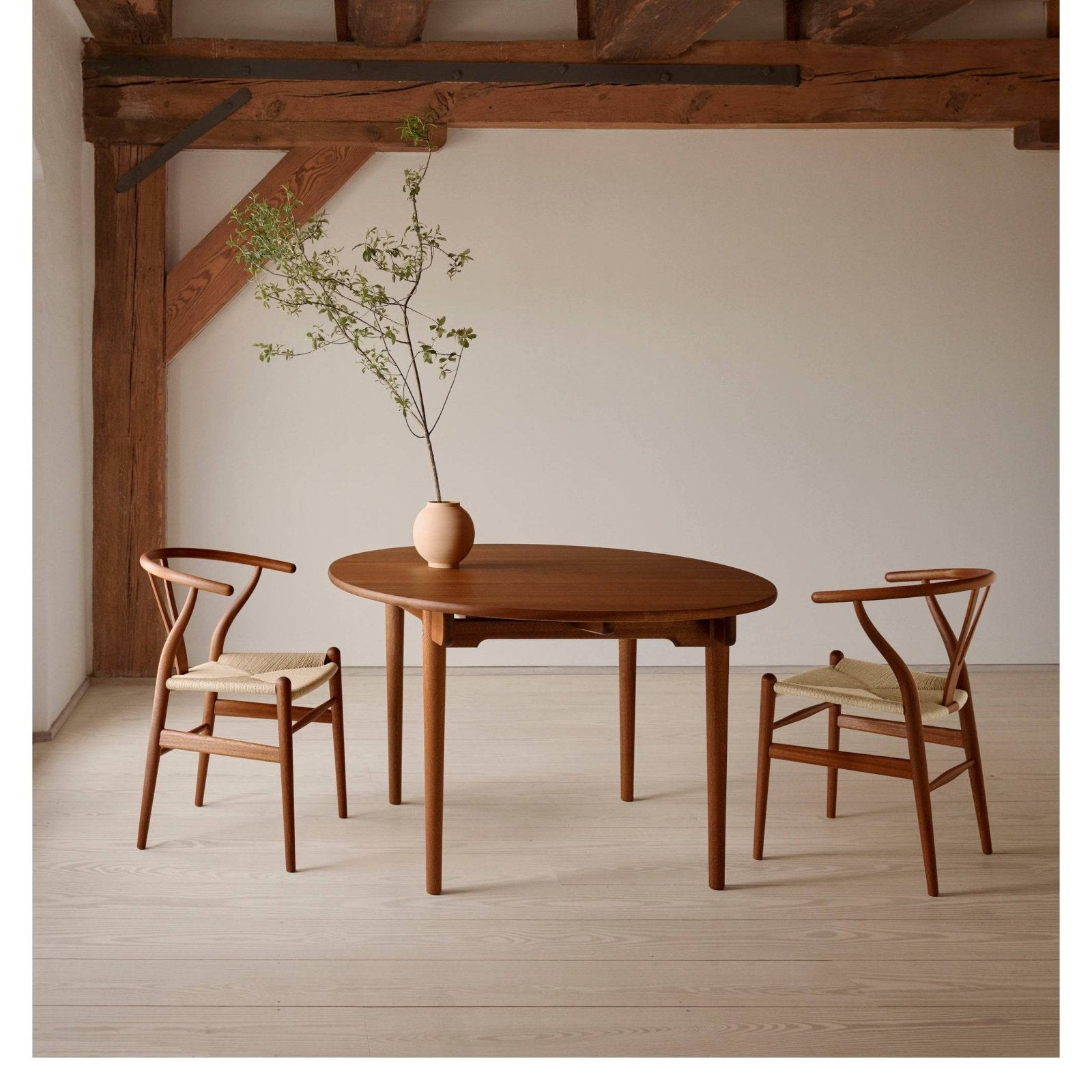 Carl Hansen - CH337l/338l extension leaf - mahogany - Skandium London