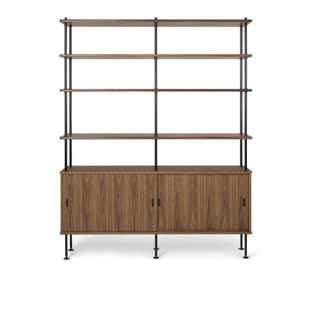 Carl Hansen - BM0253 Shelving System - Configuration 1 - Oiled Walnut - Skandium London