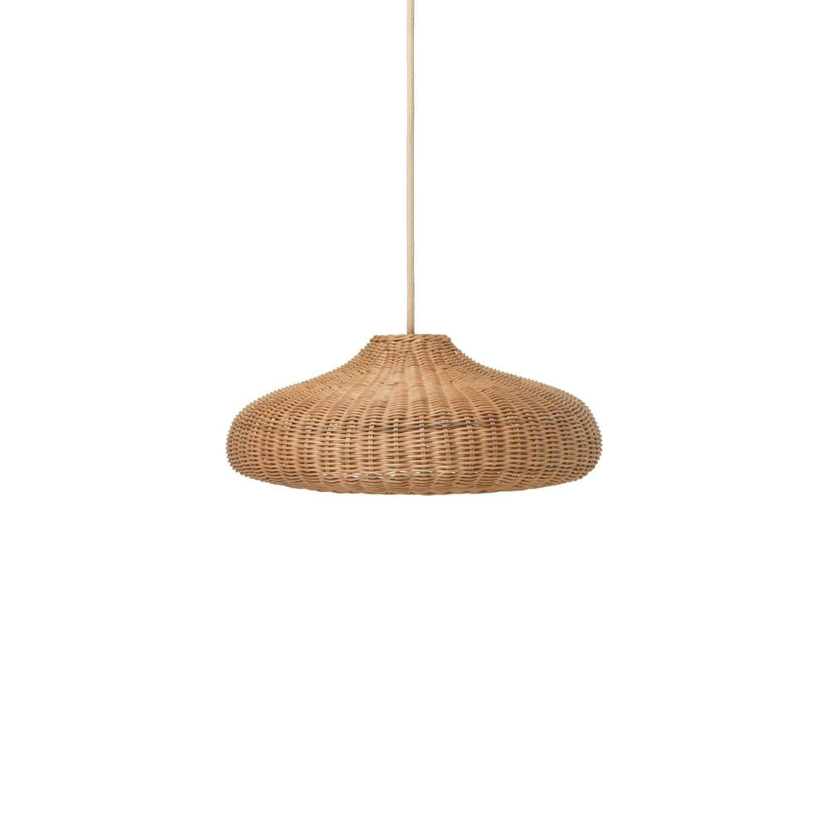 Braided Lampshade | Disc | Ferm Living | Skandium London