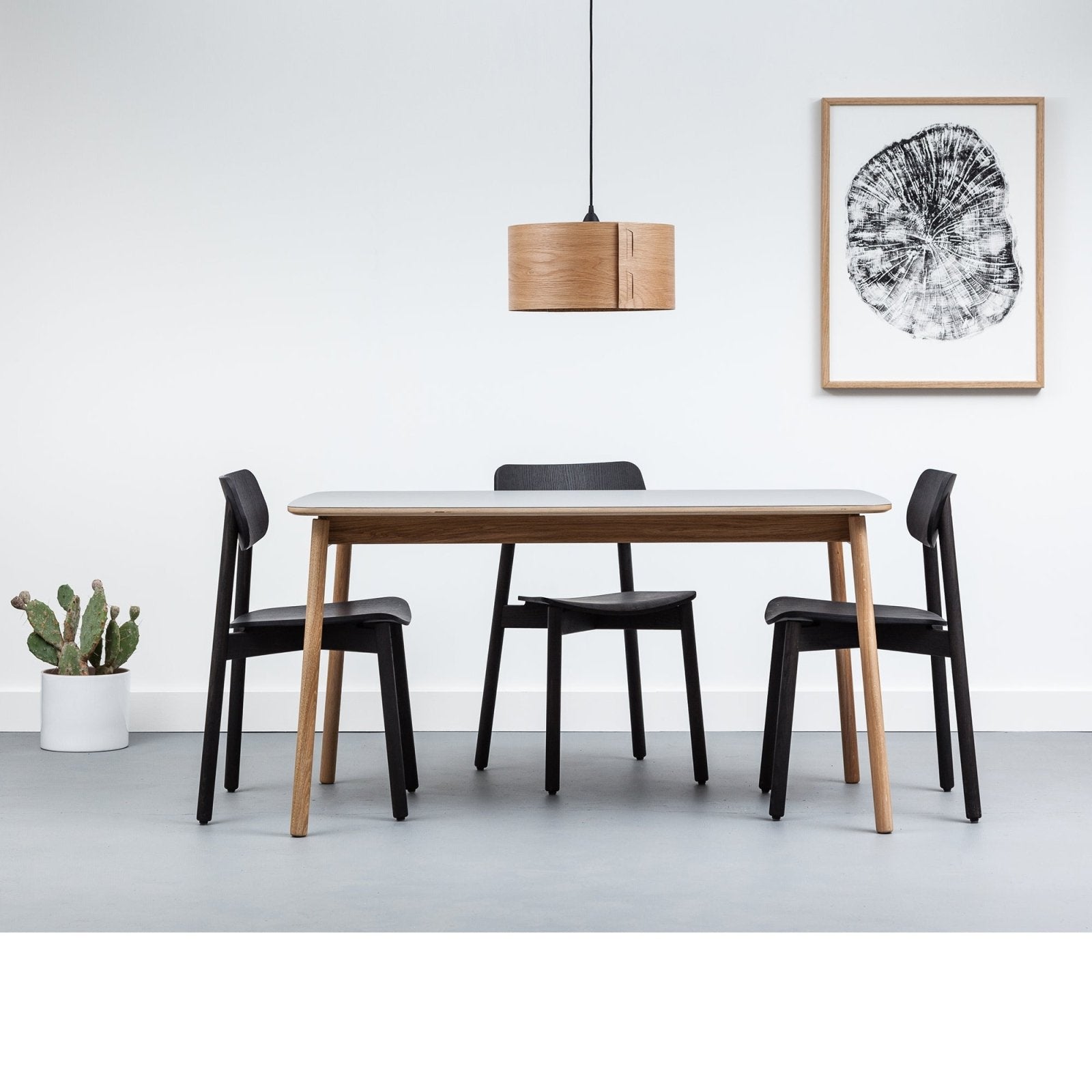 John Green - Otis Chair - Black Ash - Skandium London