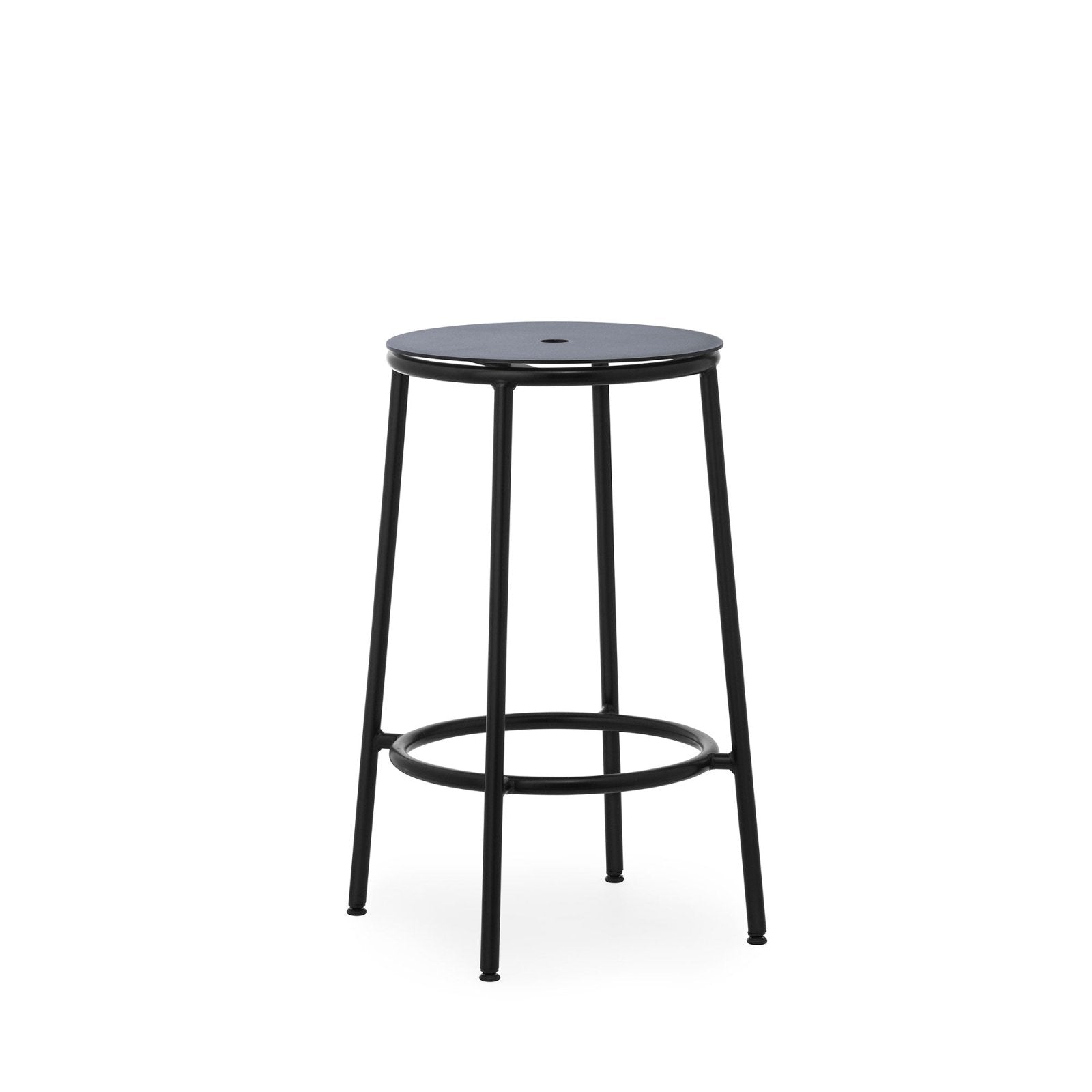 Normann Copenhagen - Circa Barstool - Steel Base - Skandium London