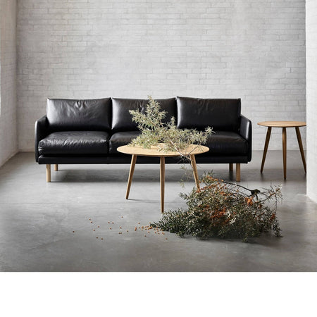 Bruunmunch - EMO 3-seater sofa - Leather - Skandium London