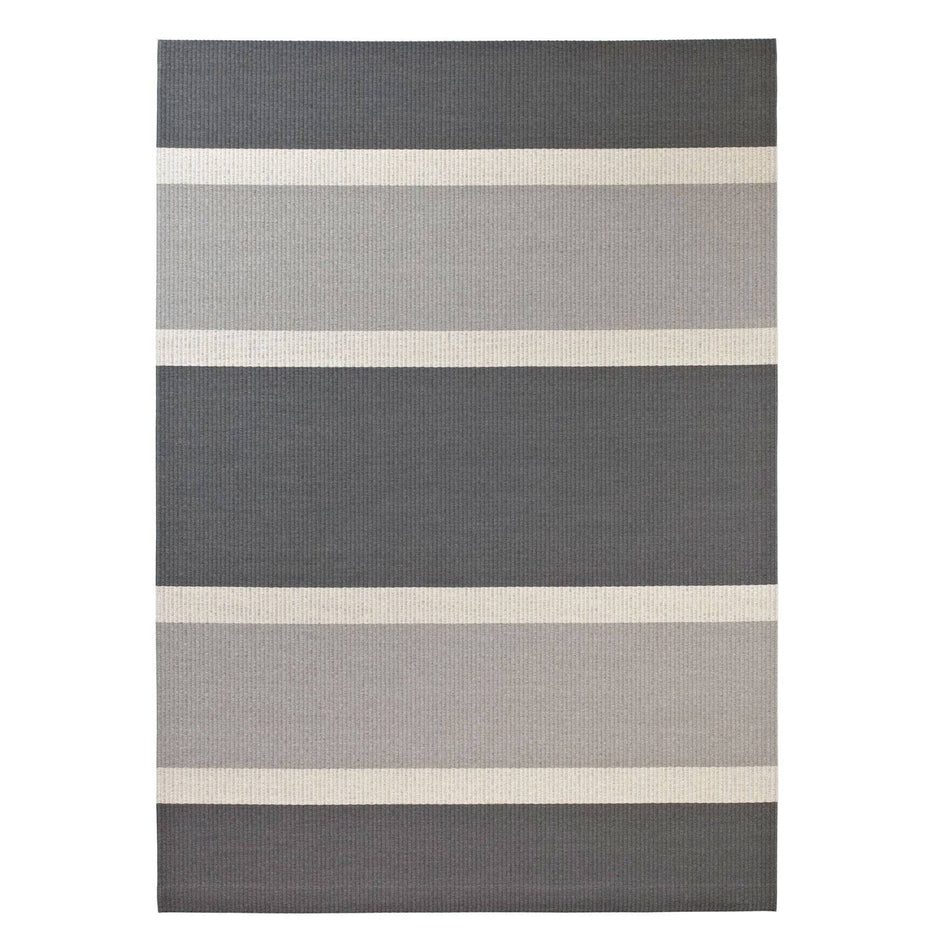 Woodnotes - Bridge rug, graphite/light grey - Skandium London