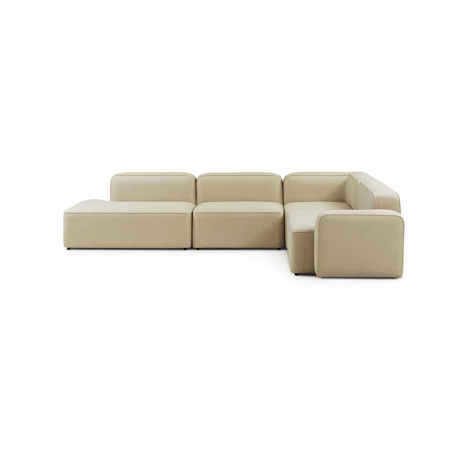 Rope Sofa 3 Seater Corner - Right Armrest