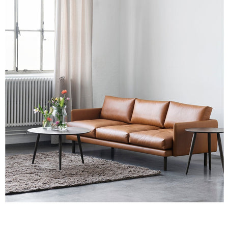 Bruunmunch - EMO 3-seater sofa - Leather - Skandium London