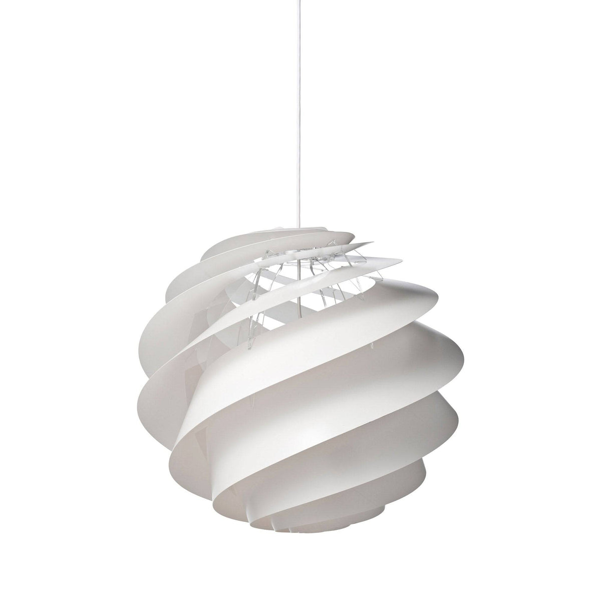 1313 Swirl 3 pendant lamp white | Le Klint | Skandium London