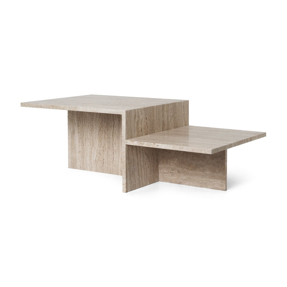 Ferm Living - Distinct Coffee Table - travertine - Skandium London