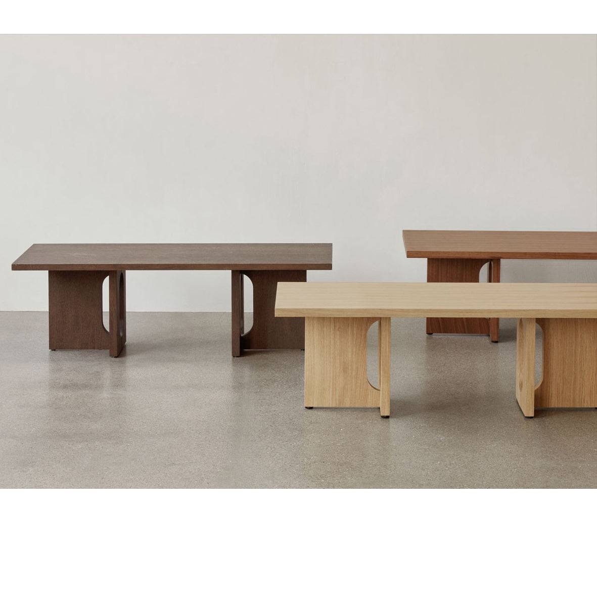 Androgyne Lounge Table, Wood | Menu | Skandium London