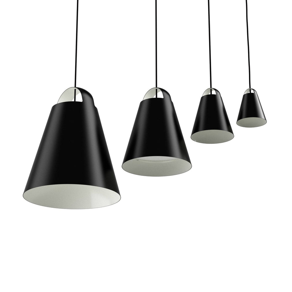 Louis Poulsen - Above pendant lamp, black - Skandium London