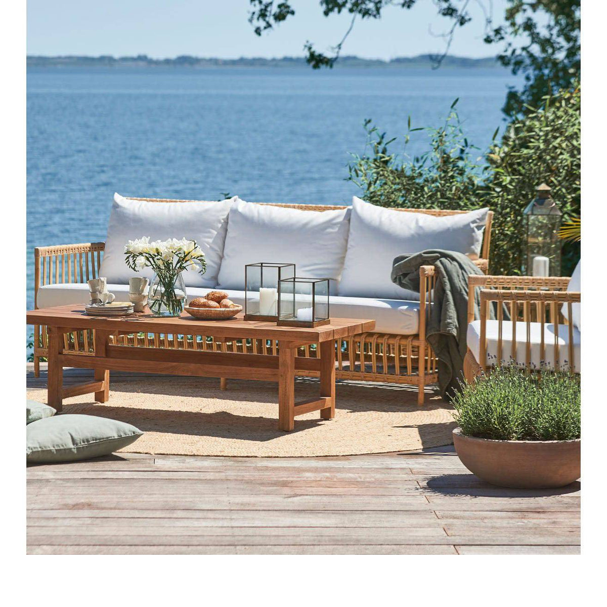 Sika Design - Caroline Exterior 3-seater Sofa - Skandium London