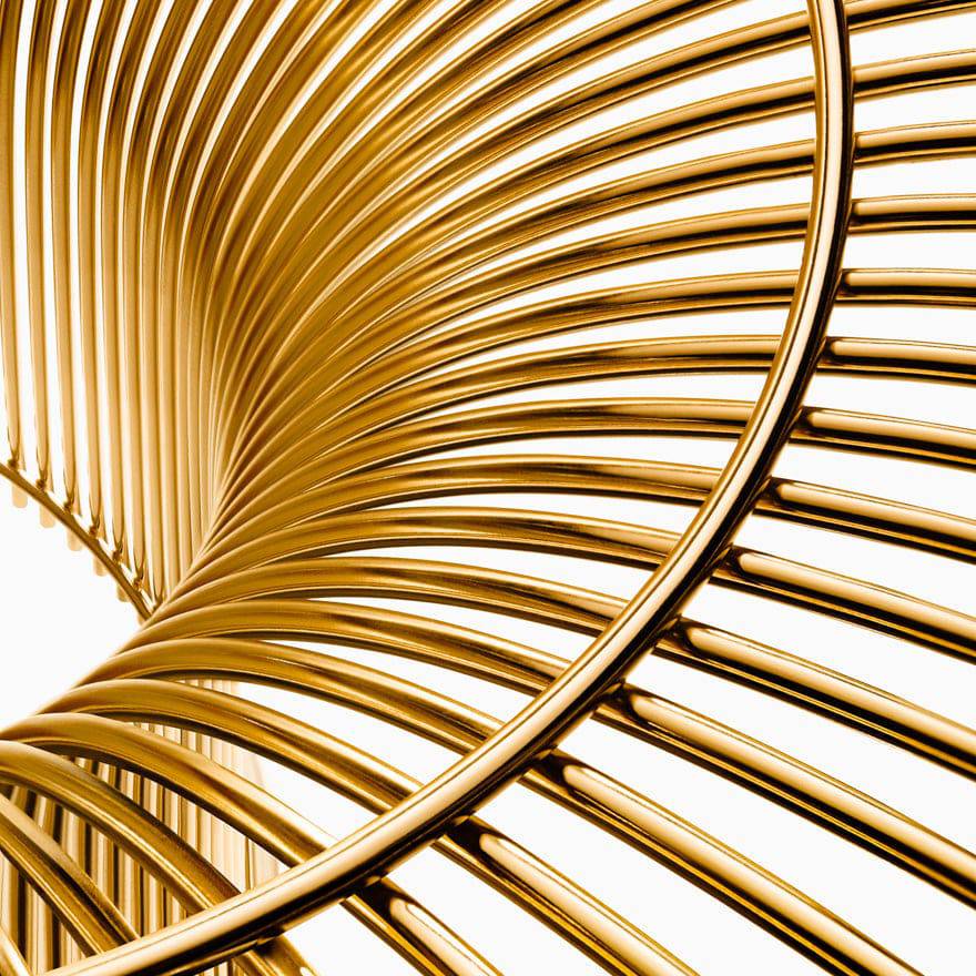 Knoll - Platner gold plated coffee table - Skandium London