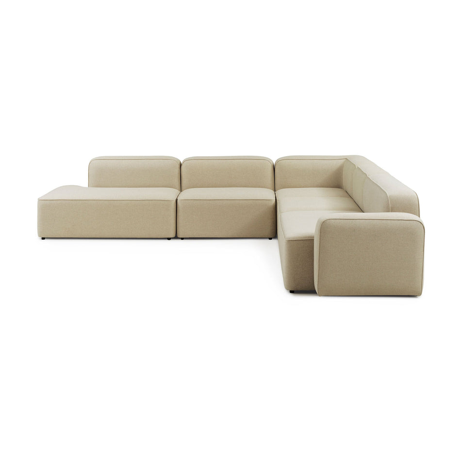 Rope Sofa 4 Seater Corner - Right Armrest