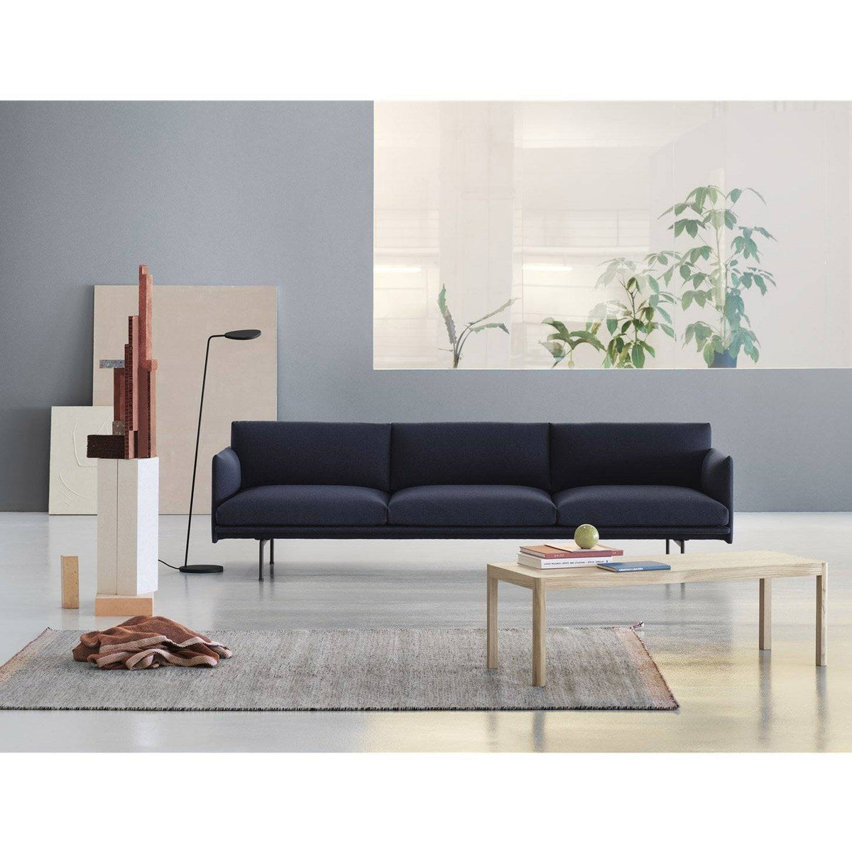 Muuto - Outline sofa - 3 1/2 seater - Skandium London