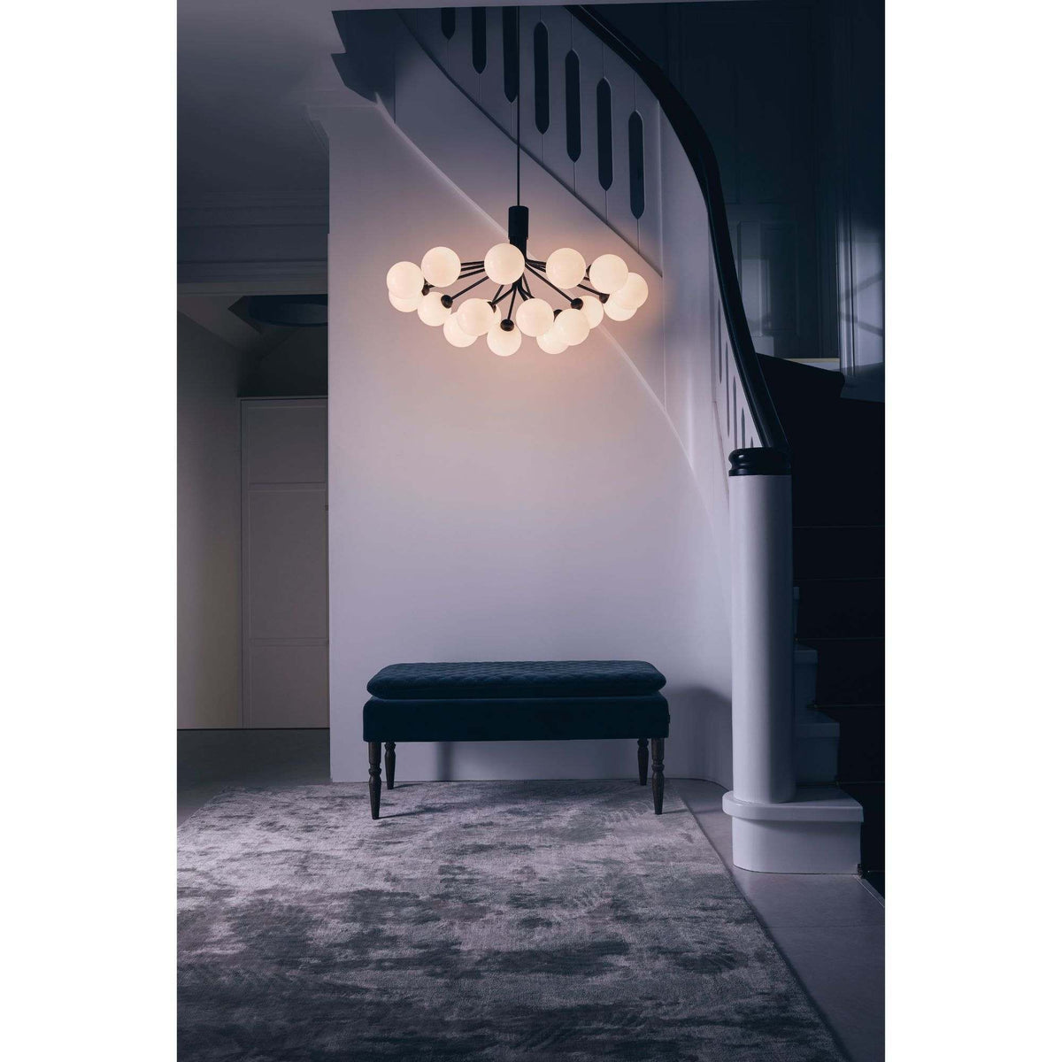 Apiales 18 Satin Black Pendant Lamp | Nuura | Skandium London