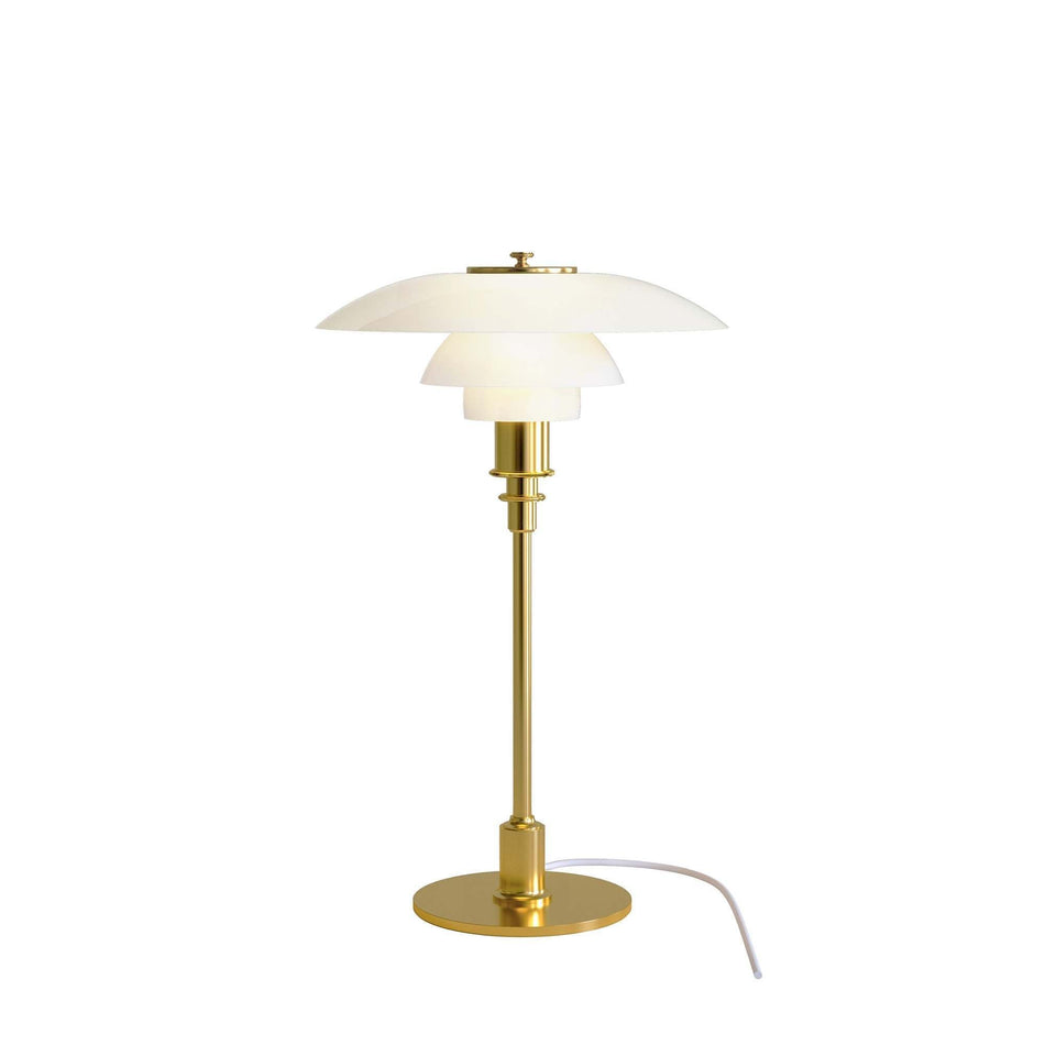 Louis Poulsen - PH Glass table lamp, brass metallised - Skandium London