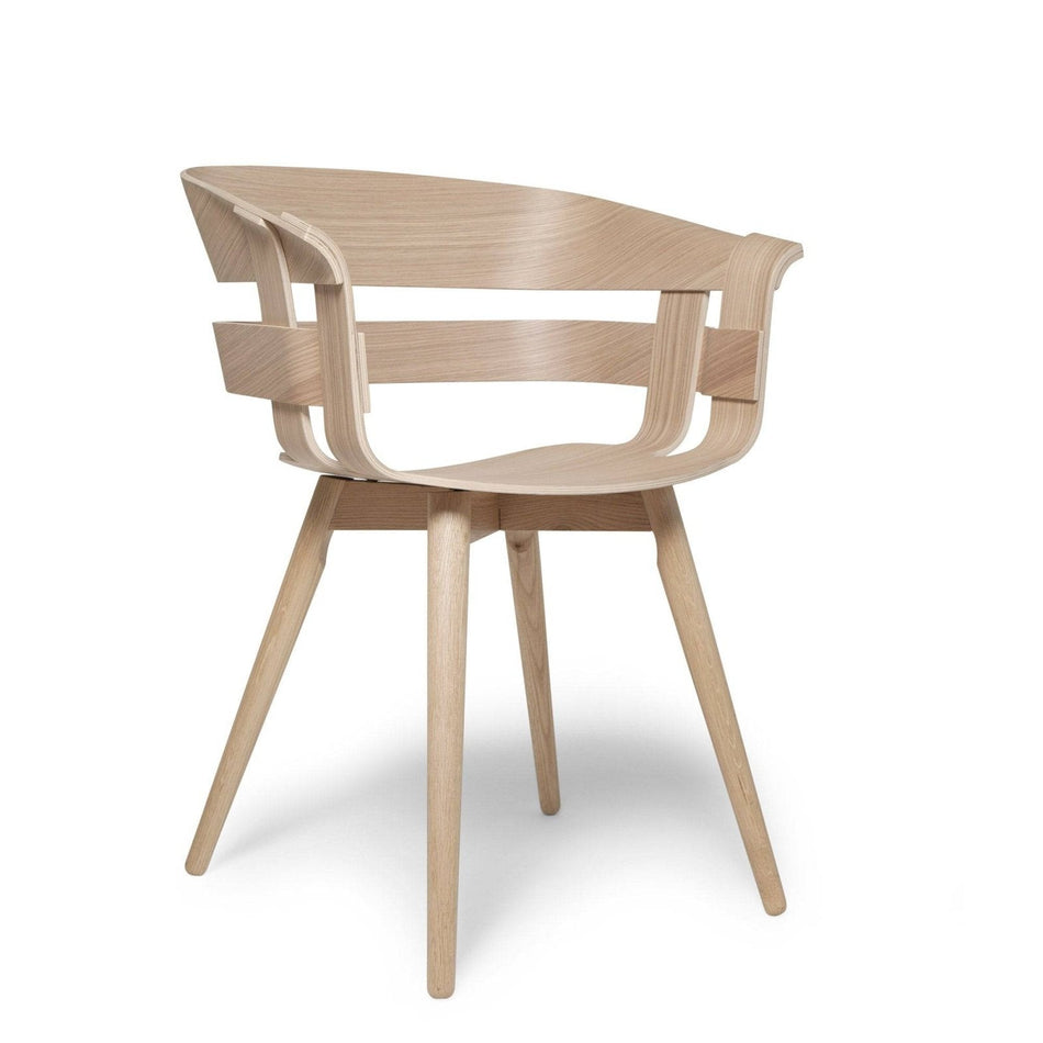 Design House Stockholm - Wick chair - wood base - Skandium London