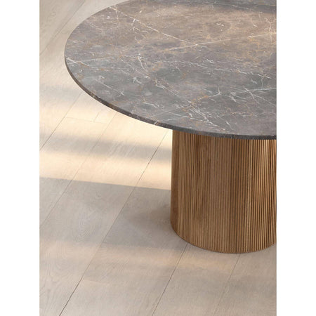 Vipp - VIPP494 - Cabin Round Table - Light Oak Base - Skandium London