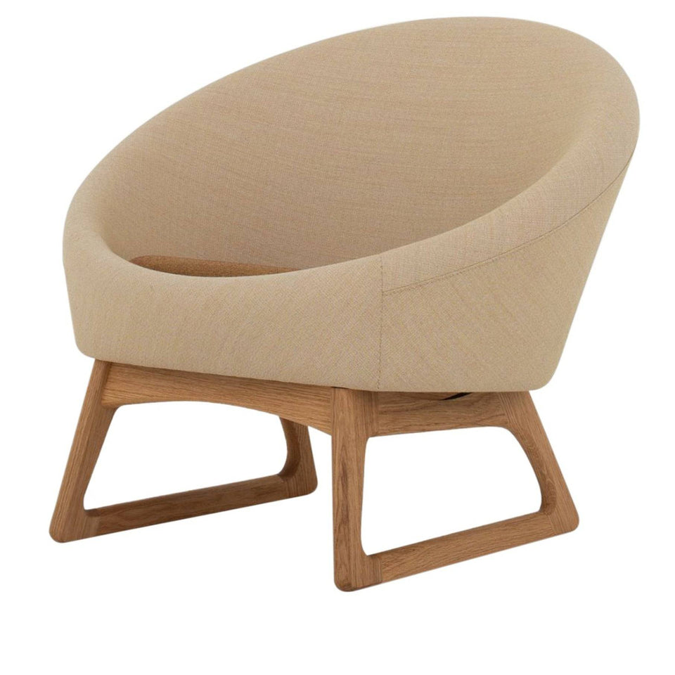 Wooden on sale bucket chair