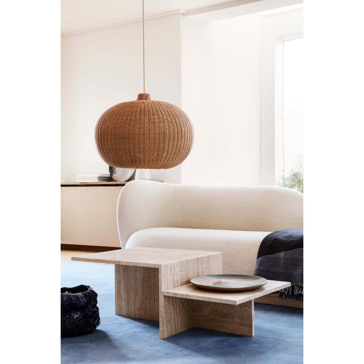 Braided Pendant Lampshade | Belly | Ferm Living | Skandium London