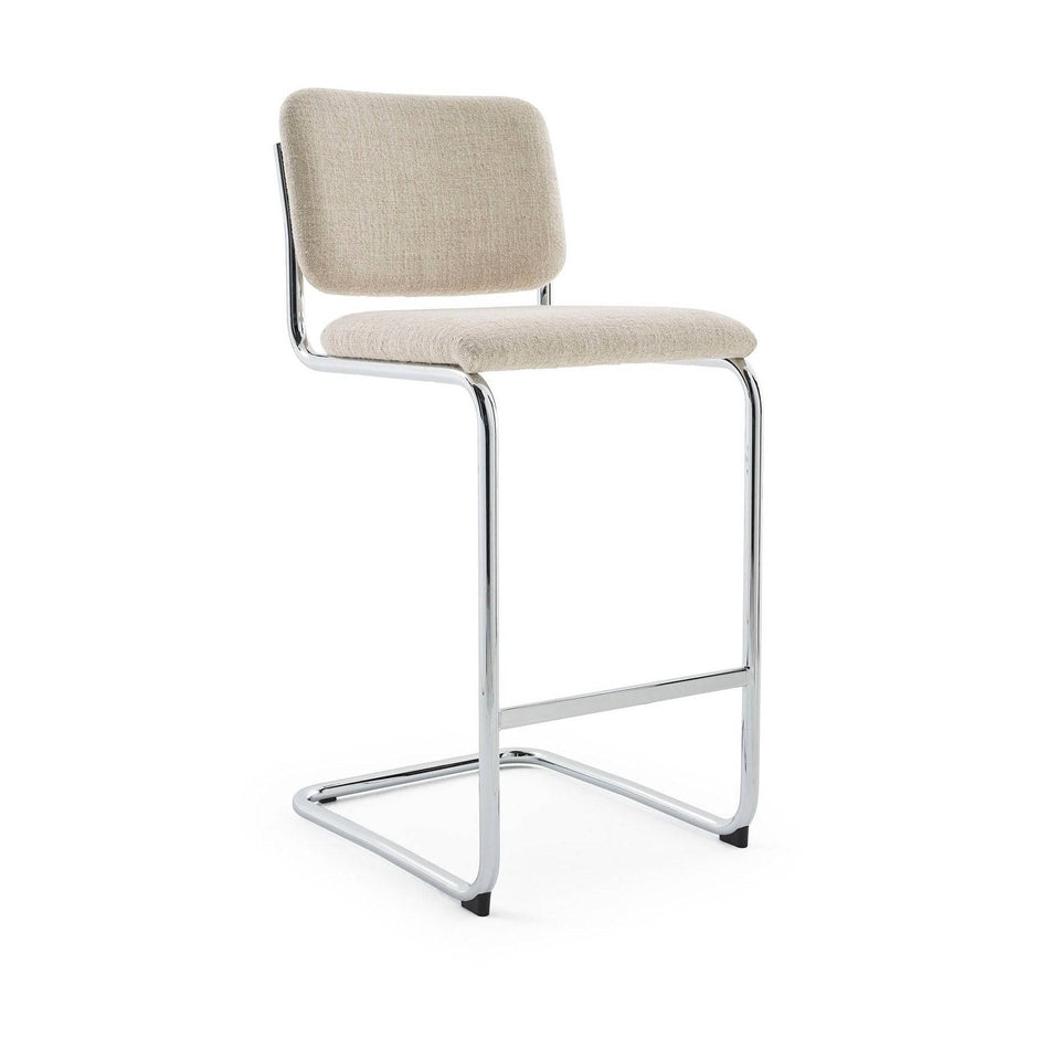 Cesca™ Bar Stool with Upholstered Seat & Back | Knoll | Skandium London