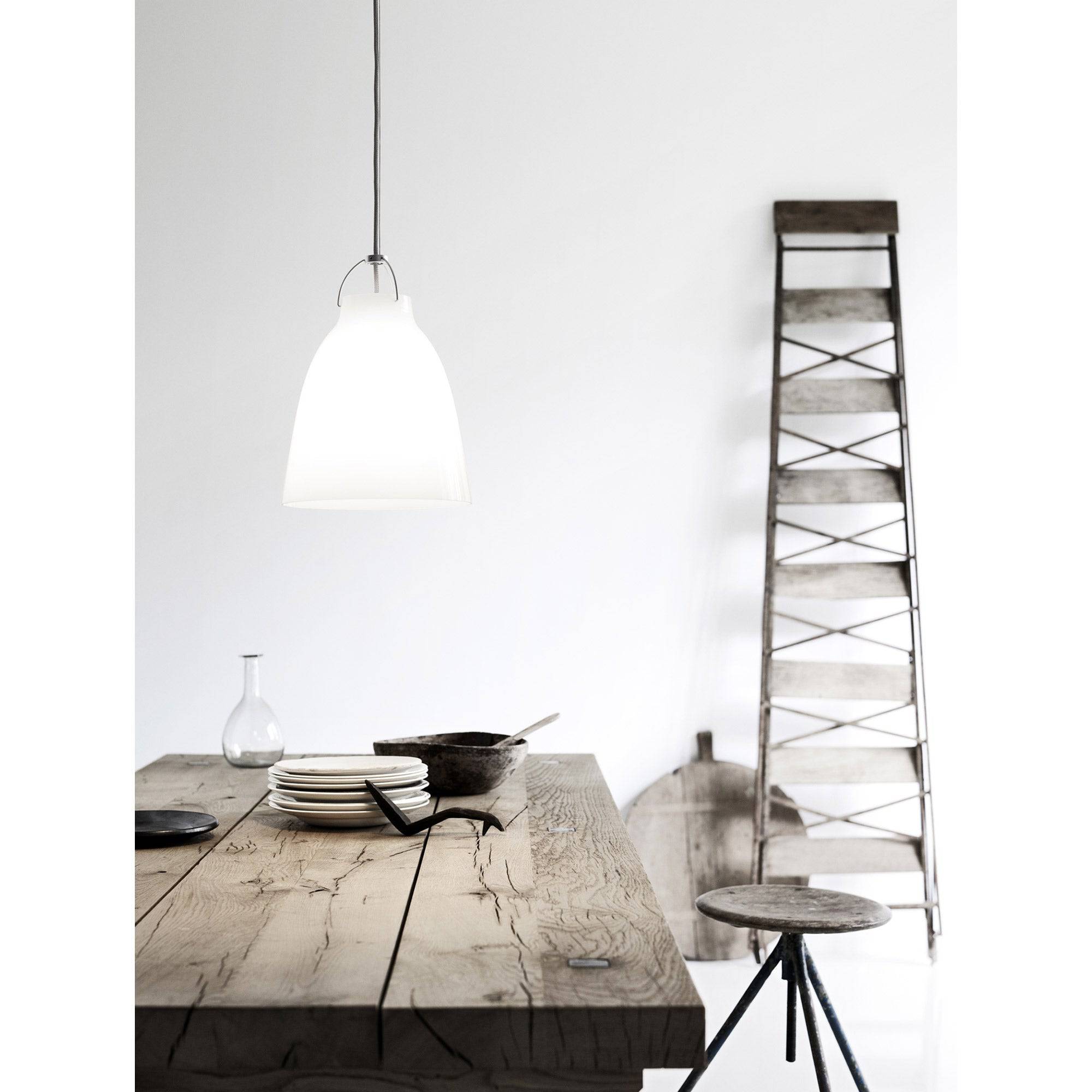 Fritz Hansen Lighting - Caravaggio Opal pendant lamp - Skandium London