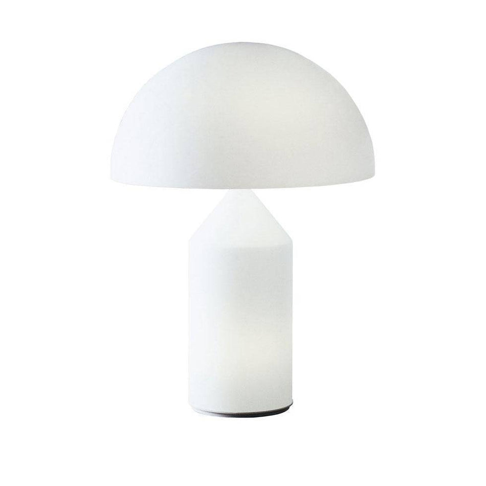 Atollo table lamp, Opal Glass | Oluce | Skandium London