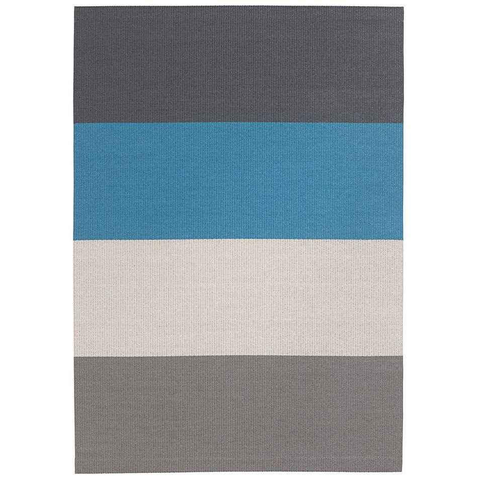 Fourways rug, Turquoise-Graphite | Woodnotes | Skandium London