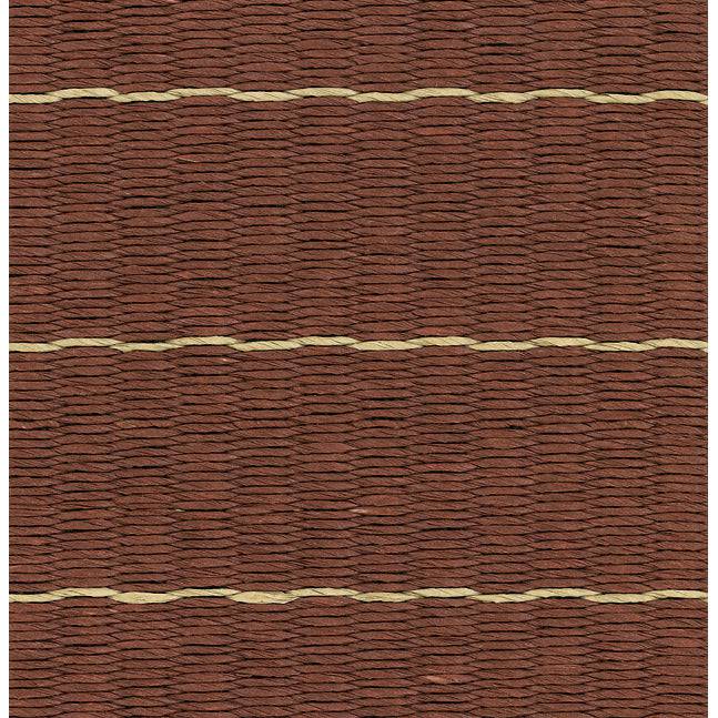 Woodnotes - Line rug, reddish brown/natural - Skandium London