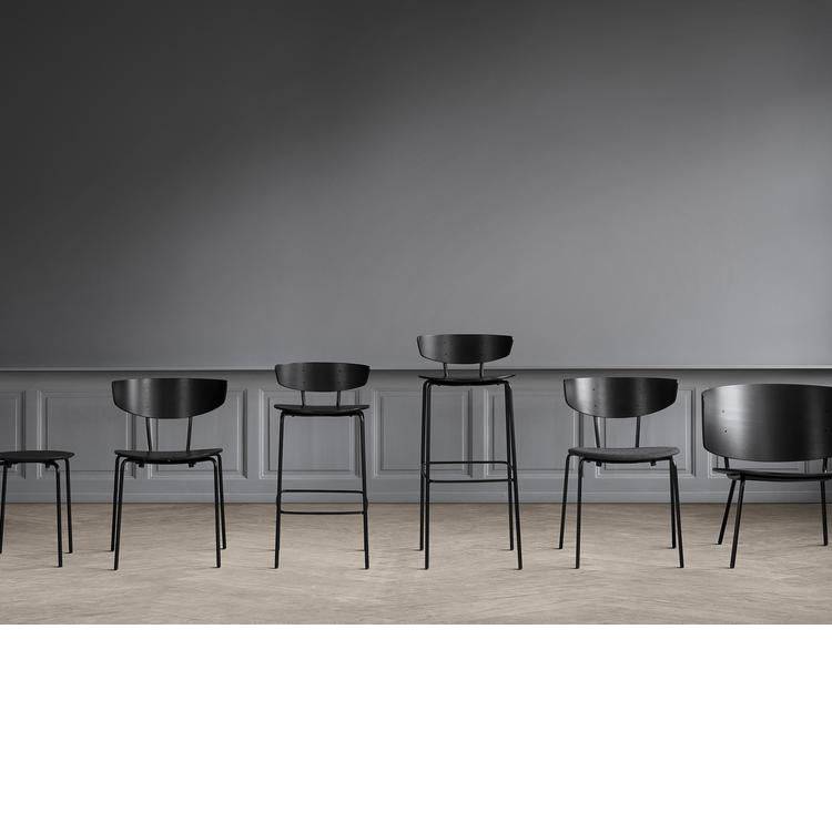 Ferm Living - Herman counter chair - Black - Skandium London