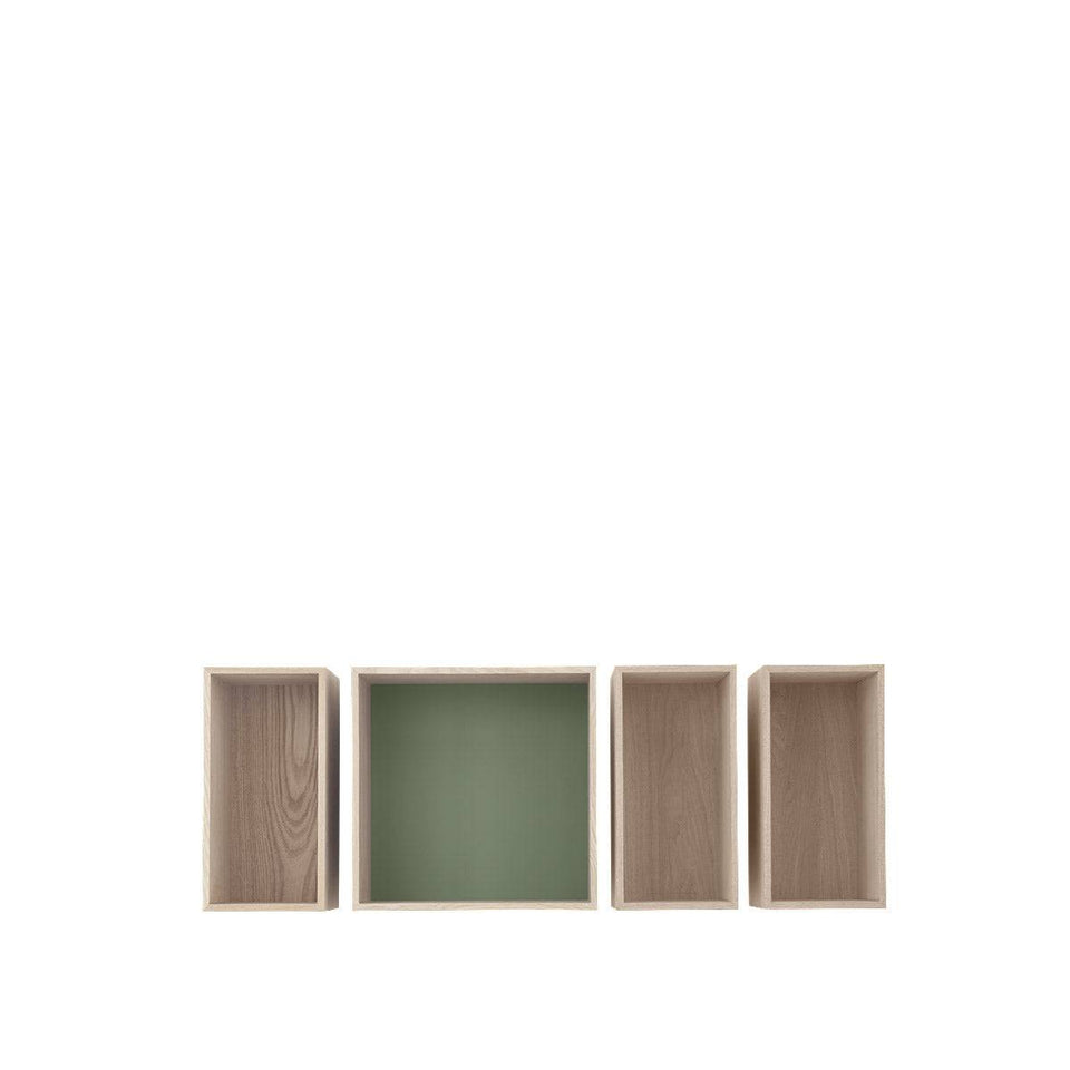 Stacked Mini shelf system - 2.0 by Muuto | Shop at Skandium London