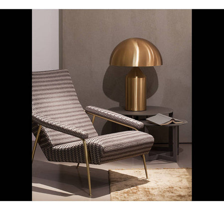 Atollo table lamp, Bronze | Oluce | Skandium London