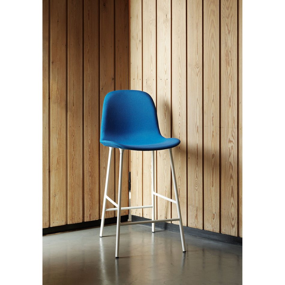 Form Bar Chair 65cm Steel - Full Upholstery