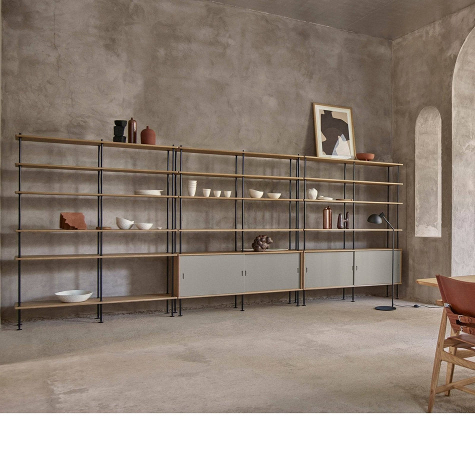 Carl Hansen - BM0253 Shelving System - Configuration 3 - Oiled Walnut - Skandium London