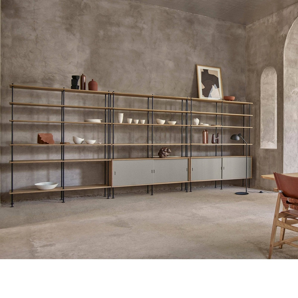 Carl Hansen - BM0253 Shelving System - Configuration 2 - Oiled Oak - Skandium London