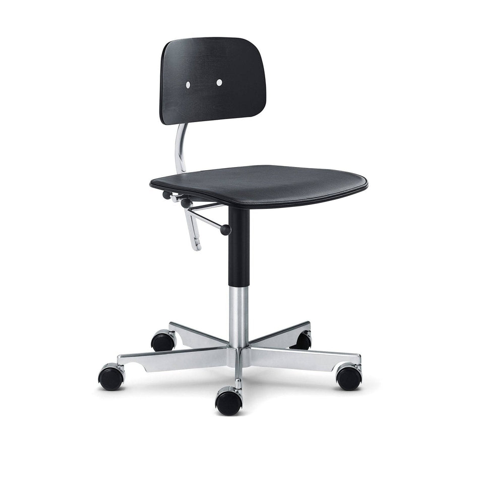 Montana - Kevi 2533 Office Chair with Leather Seat - Skandium London