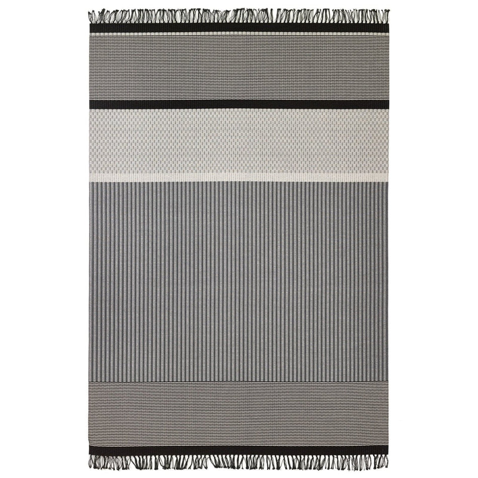 Woodnotes - San Francisco rug, light grey/stone with fringes - Skandium London