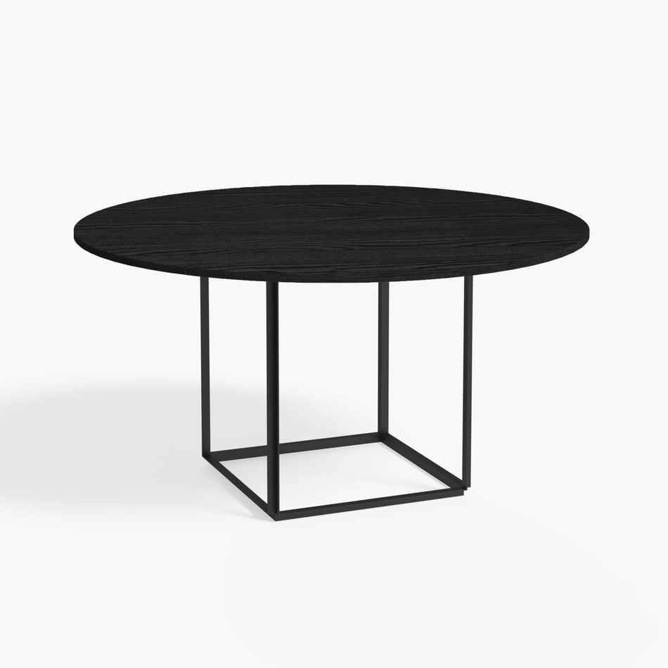 New Works - Florence dining table - Ø 145 cm w. wood veneer - Skandium London