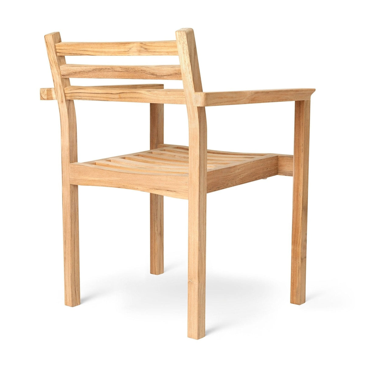 Carl Hansen - AH502 Dining Chair with Armrest - untreated teak - Skandium London