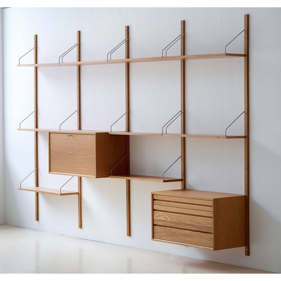 dk3 - Royal System® - Cabinet with 2 doors and 1 shelf - wood - Skandium London