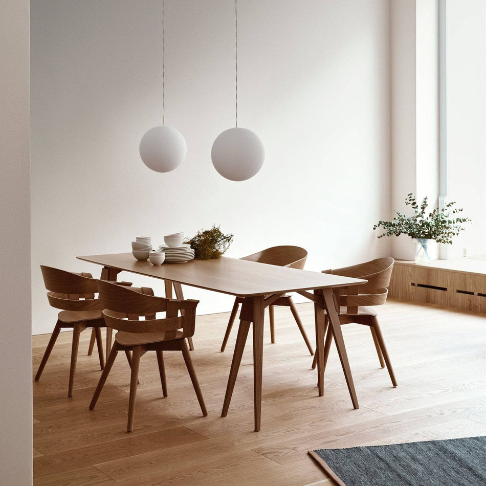 Design House Stockholm - Luna lamp - opaque glass - Skandium London