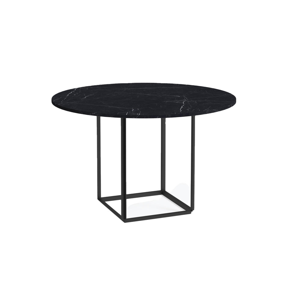 New Works - Florence dining table - Ø 120 cm, w. marble - Skandium London