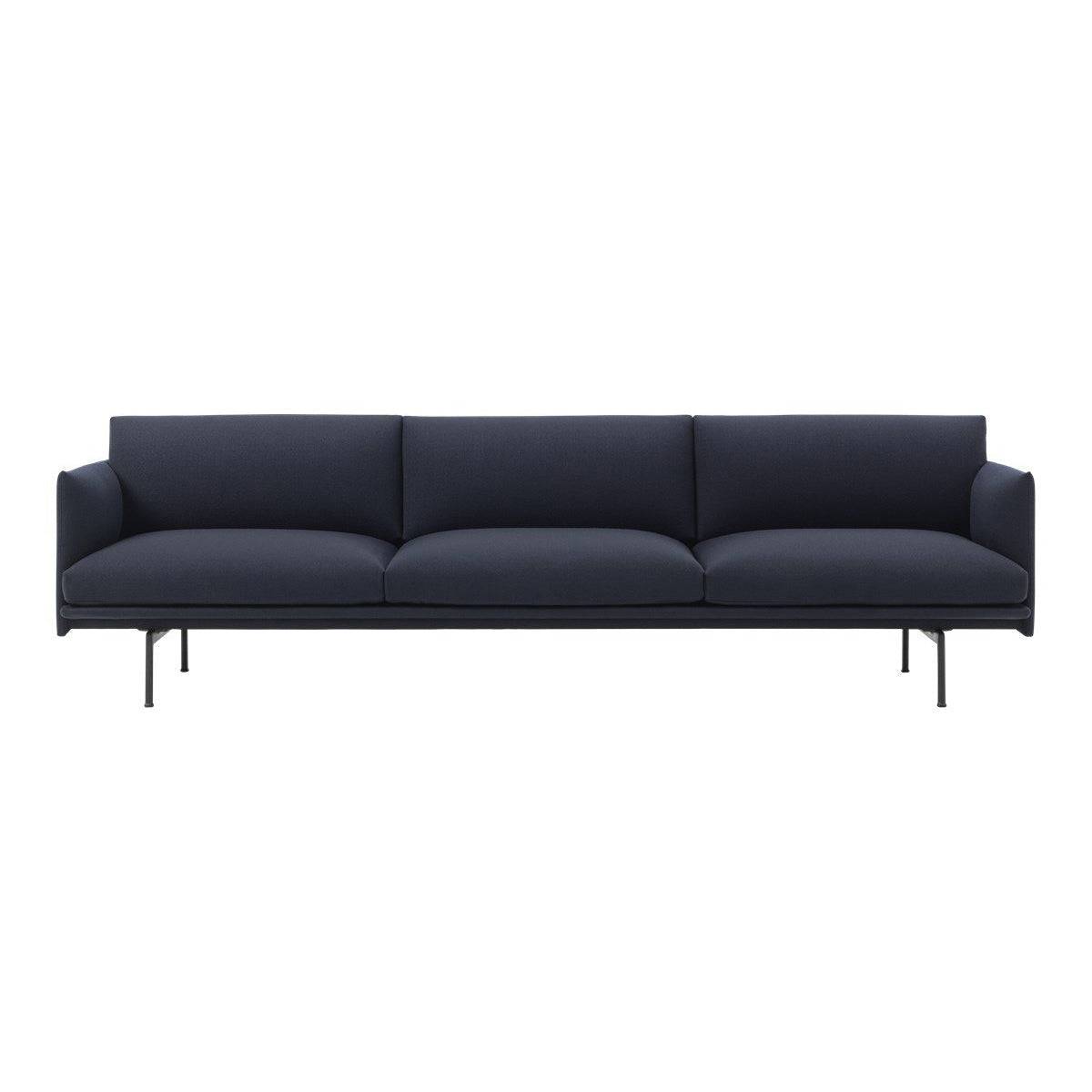 Muuto - Outline sofa - 3 1/2 seater - Skandium London