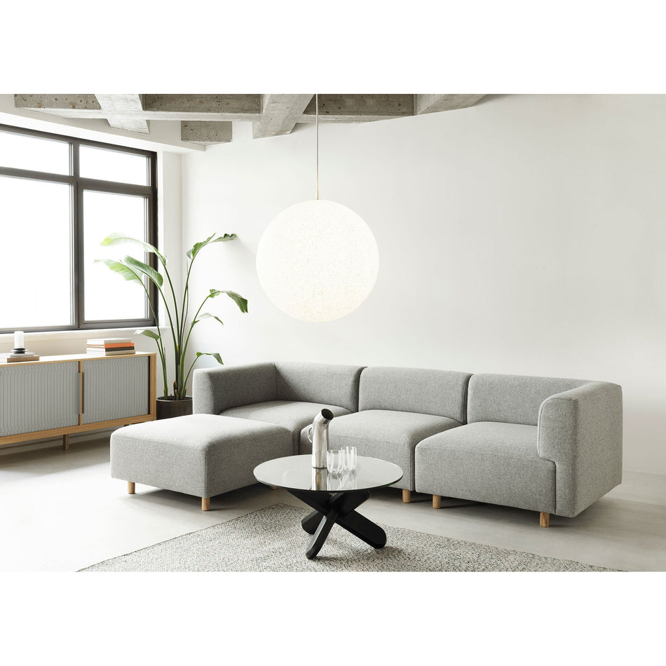 Redo Modular Sofa 3 Seater w. Pouf