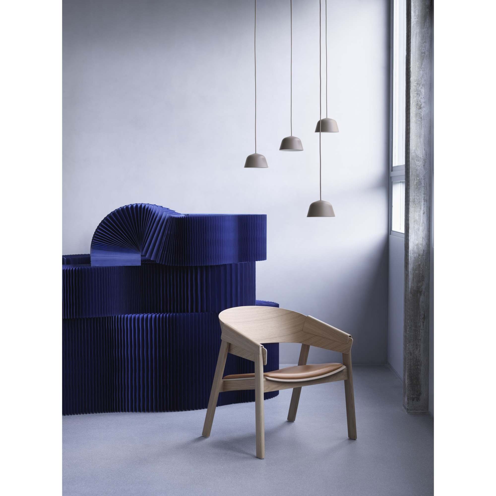 Cover Lounge Chair - Wooden Seat | Muuto | Skandium London